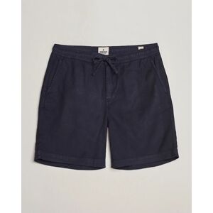 Morris Fenix Linen Shorts Navy men L Blå