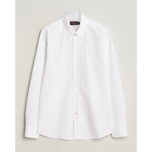 Morris Slim Fit Seersucker Shirt White men M Hvid