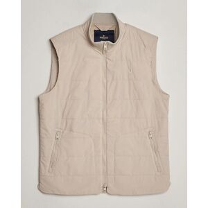 Morris Lewis Padded Vest Khaki men L Beige