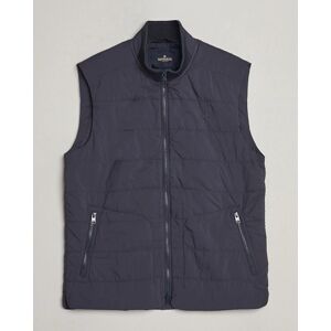 Morris Lewis Padded Vest Old Blue men M Blå