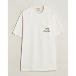 Filson Embroidered Pocket T-Shirt Off White men S Hvid