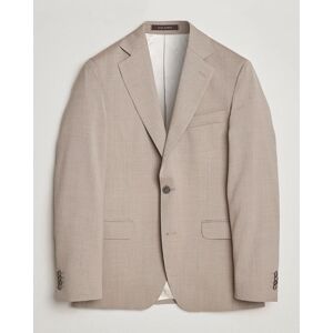 Oscar Jacobson Fogerty Wool Blazer Beige men 52 Beige