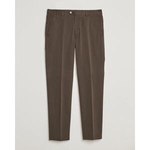 Oscar Jacobson Denz Casual Cotton Trousers Olive men 48 Grøn