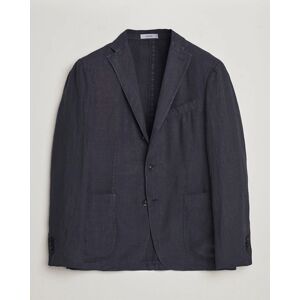 Boglioli K Jacket Linen Blazer Navy men 48 Blå