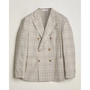 Boglioli K Jacket Prince Of Wales Blazer Light Beige men 52 Beige