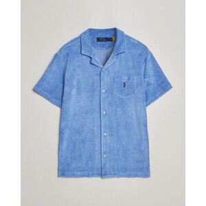 Polo Ralph Lauren Cotton Terry Short Sleeve Shirt Harbor Island Blue men L Blå