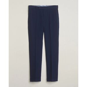 Polo Ralph Lauren Pleated Seersucker Trousers Indigo men W30L32 Blå