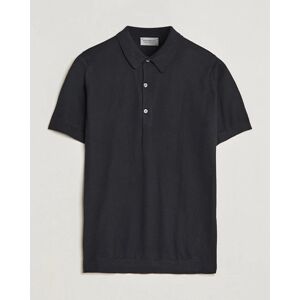 John Smedley Adrian Slim Fit Sea Island Polo Black men S Sort