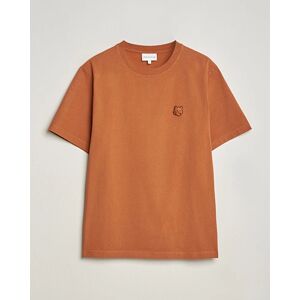 Maison Kitsuné Tonal Fox Head T-Shirt Tobacco men M Orange