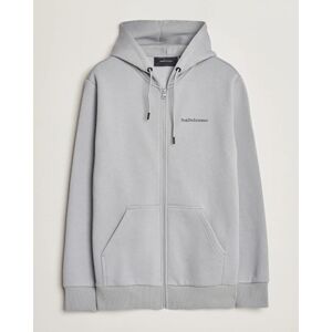 Peak Performance Original Logo Full Zip Hoodie Desert Blow men M Grå