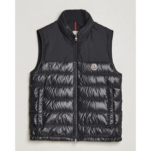 Moncler Cerces Vest Black men XXL Sort