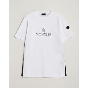 Moncler Reflective Logo T-Shirt White men XL Hvid