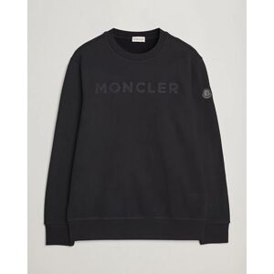 Moncler Simple Logo Sweatshirt Black men L Sort