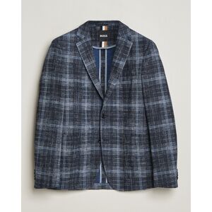 Boss BLACK Hanry Checked Jersey Blazer Dark Blue men 50 Blå