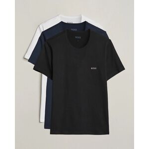 Boss BLACK 3-Pack Crew Neck T-Shirt Black/White/Blue men XL Flerfarvet,Blå,Hvid,Sort