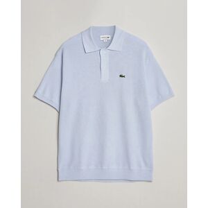 Lacoste Relaxed Fit Moss Stitched Knitted Polo Phoenix Blue men XL Blå