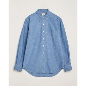 Kamakura Shirts Vintage Ivy Chambray Button Down Shirt Blue men 17,5/XL Blå