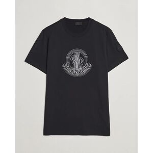 Moncler 3D Logo T-Shirt Black men M Sort