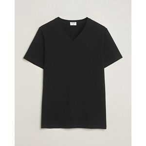 Filippa K Organic Cotton V-Neck T-Shirt Black men S Sort