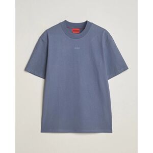 HUGO Dapolino Crew Neck T-Shirt Open Blue men L Blå