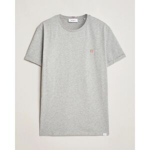Les Deux Nørregaard Cotton T-Shirt Grey Melange men XL Grå