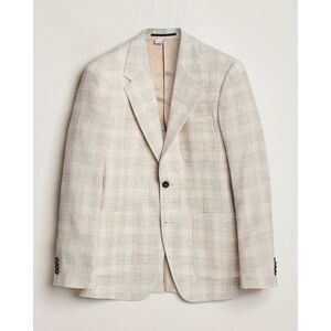 Tiger of Sweden Julien Half Lined Checked Blazer Natural White men 48 Beige