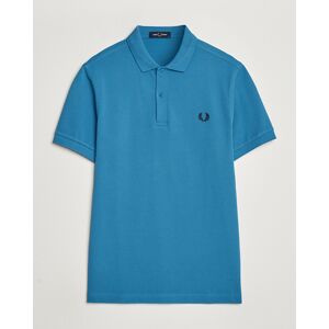 Fred Perry Plain Polo Shirt Ocean Blue men XL Blå