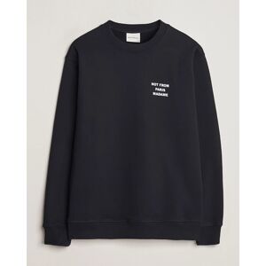 Drôle de Monsieur Slogan Sweatshirt Black men L Sort