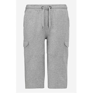 Cellbes of Sweden Lange sweatshirt-shorts med cargolommer Smarty  Male  Gråmeleret