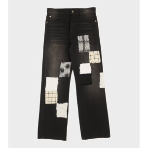 Marni Patchwork Denim Jeans Washed Black 31