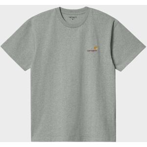 Carhartt WIP S/S American Script T-shirt Grey Heather M