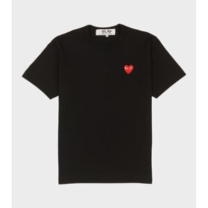Comme des Garcons PLAY M Red Heart T-shirt Black XL