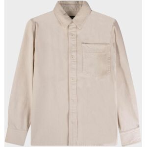 A.P.C Basile Brodee Poitrine Overshirt Beige M