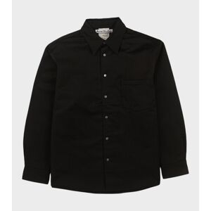 Acne Studios Nylon Overshirt Jacket Black 46