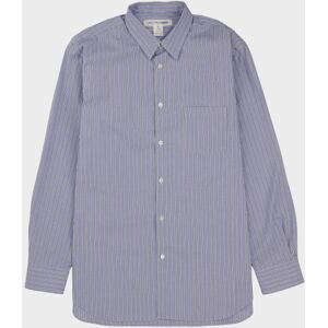 Comme des Garcons Shirt Striped Shirt Blue XL