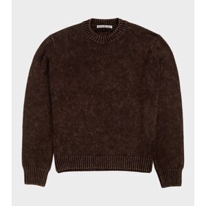Acne Studios Embroidered Logo Jumper Coffee Brown XL