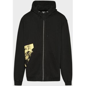 Maison Margiela Printed Hoodie Black L