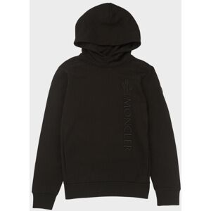 Moncler Embroidered Logo Hoodie Black L