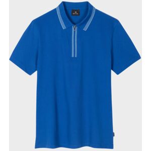 Paul Smith S/S Zip Polo Cobalt Blue M