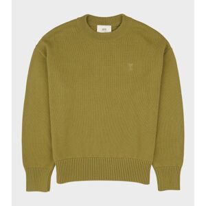 AMI Crewneck Sweater Olive XL