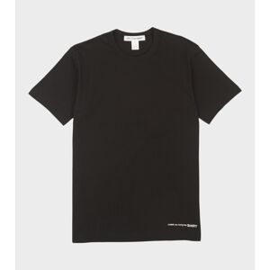 Comme des Garcons Shirt Basic Logo T-shirt Black XL