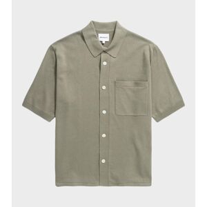 Norse Projects Rollo Cotton Linen S/S Shirt Clay XL