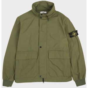 Stone Island Micro Twill Jacket Army Green L