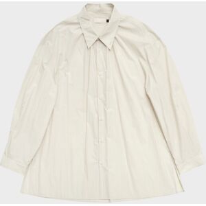 Amomento Oversize Shirring Shirt Ecru M