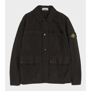 Stone Island Tela Lino Nylon-TC Jacket Black XL