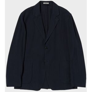 Auralee Hard Twist Blazer Dark Navy 4