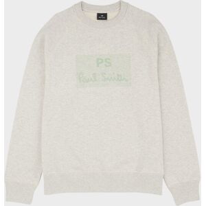 Paul Smith Logo Sweatshirt Light Grey Melange M