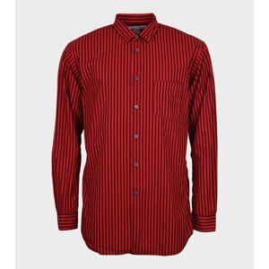 Comme des Garcons Shirt Classic Striped Shirt Red/Black L