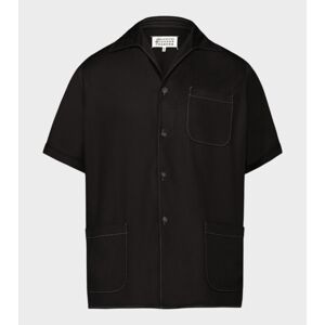 Maison Margiela Rayon Twill Shirt Black 48