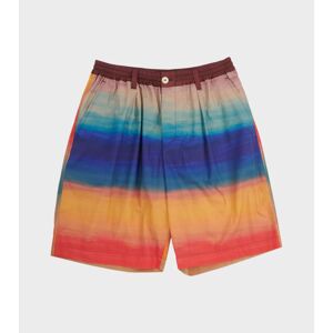 Marni Poplin Stretch Waist Shorts Multicolor 52